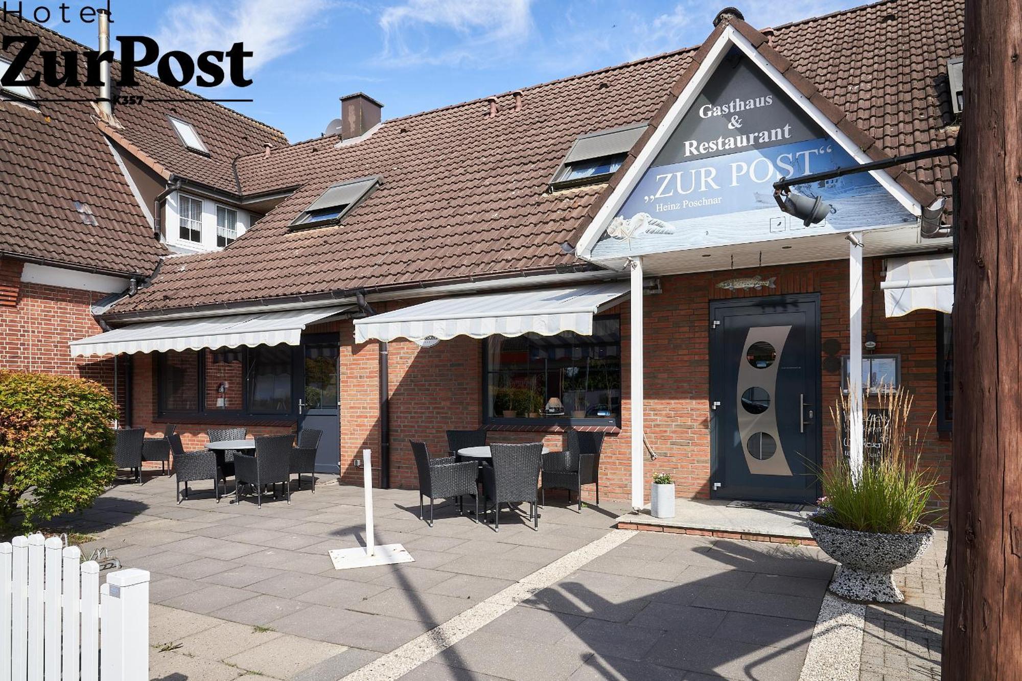 K357 - Hotel & Restaurant "Zur Post" In Otterndorf Bei Cuxhaven Eksteriør bilde