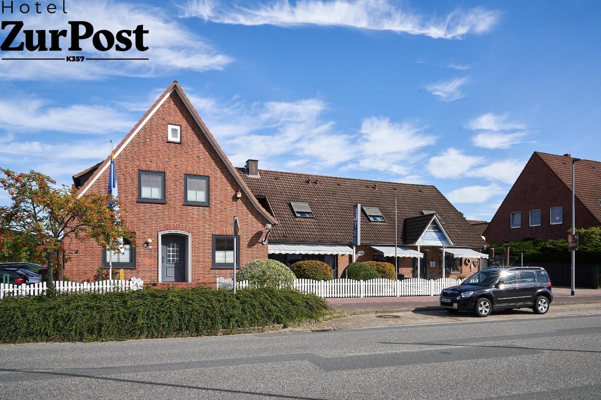 K357 - Hotel & Restaurant "Zur Post" In Otterndorf Bei Cuxhaven Eksteriør bilde