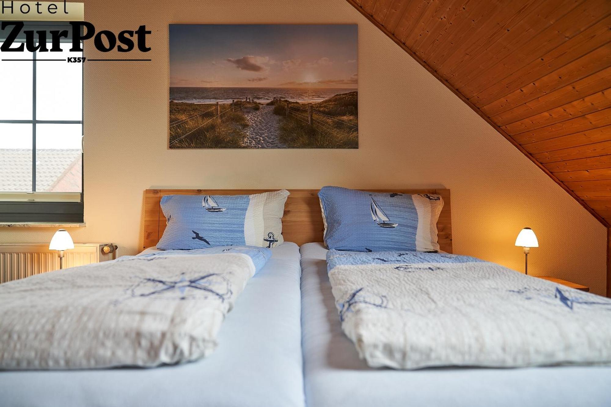 K357 - Hotel & Restaurant "Zur Post" In Otterndorf Bei Cuxhaven Eksteriør bilde