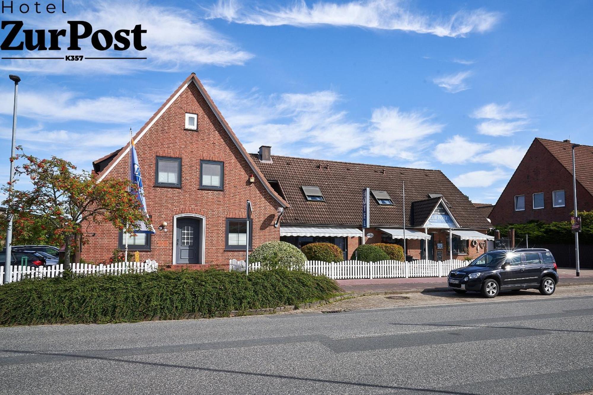 K357 - Hotel & Restaurant "Zur Post" In Otterndorf Bei Cuxhaven Eksteriør bilde