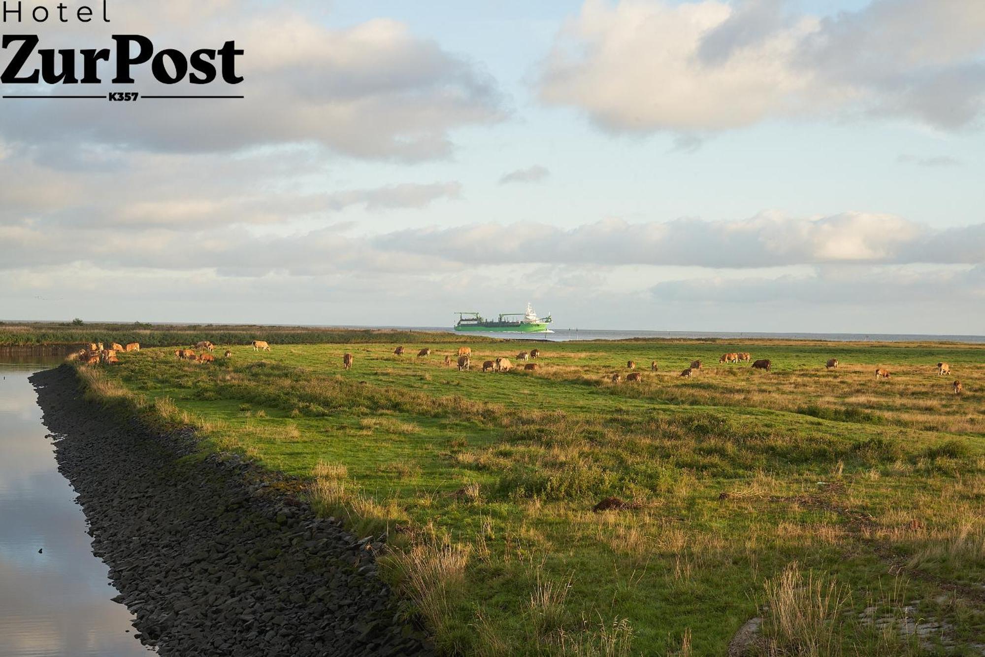 K357 - Hotel & Restaurant "Zur Post" In Otterndorf Bei Cuxhaven Eksteriør bilde